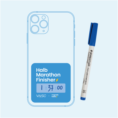 Marathon/half marathon milestone