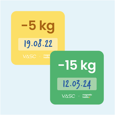 Weight success milestone