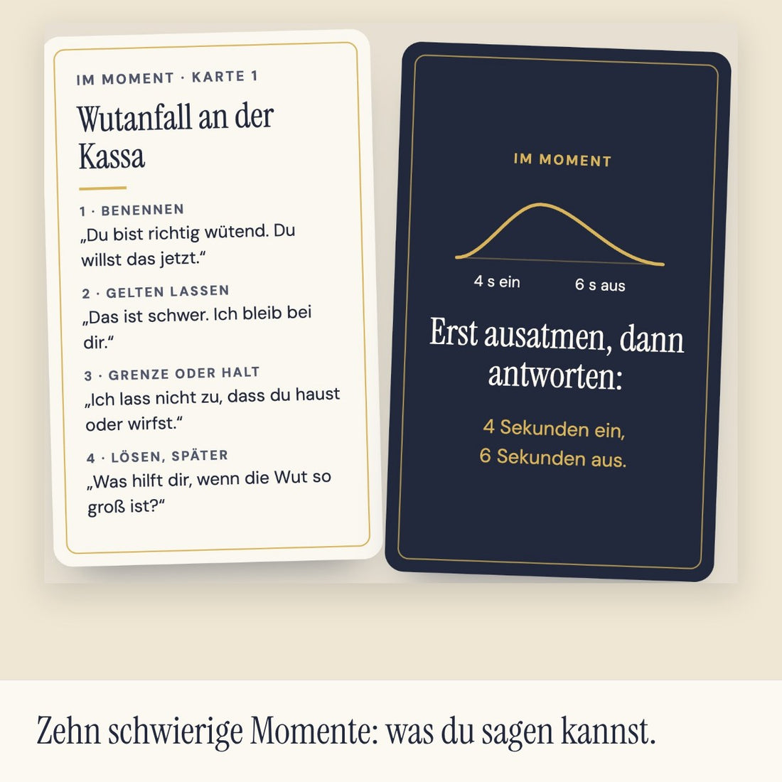 Eltern-Karten „Im Moment“ (Visualisierung)