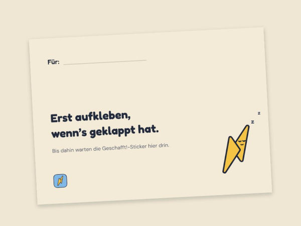 Sticker-Kuvert