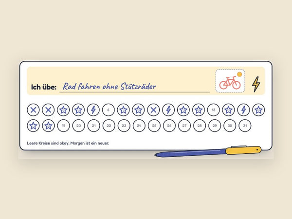 Kinder-Tracker + Stift