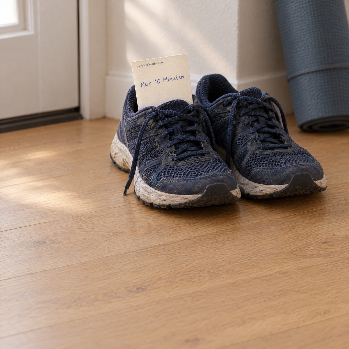 Eine Note in den Laufschuhen: Nur 10 Minuten
